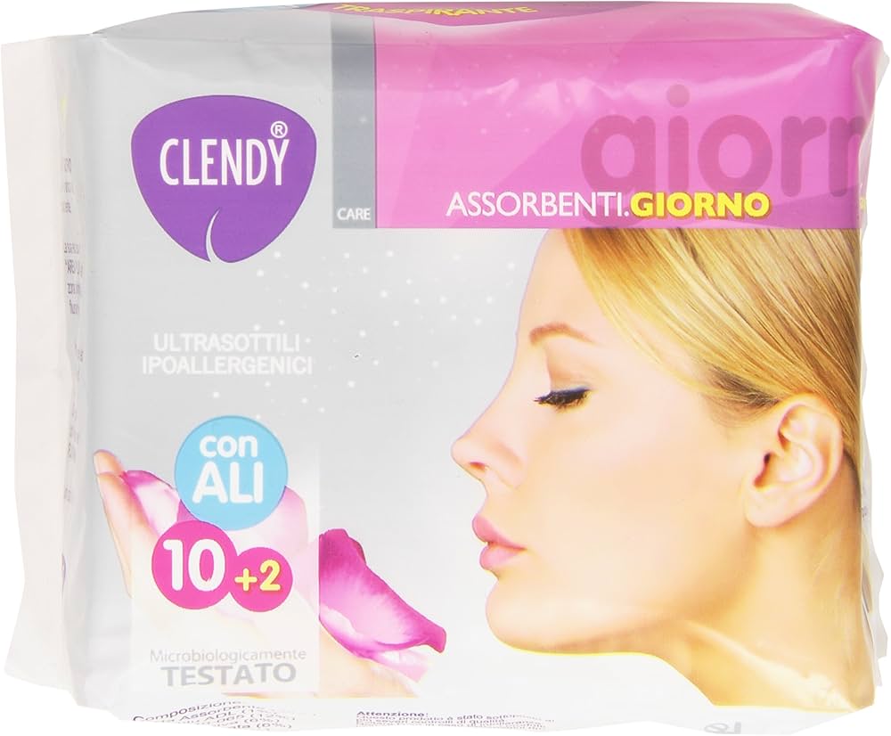 Clendy Spa Clendy Assorbenti Giorno Con Ali 12 Pezzi