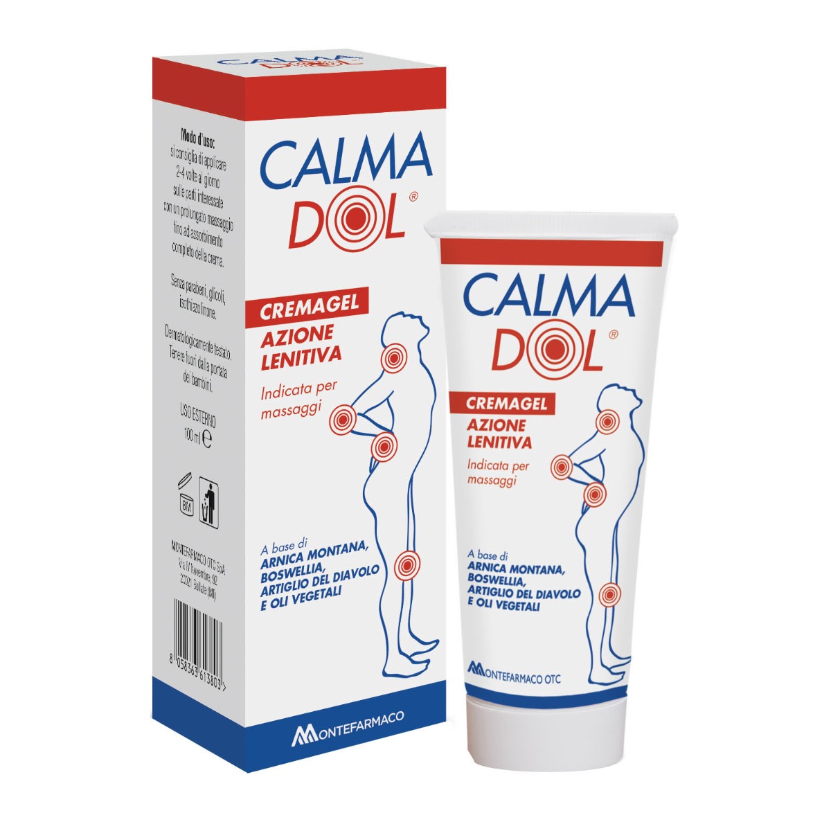 Calmadol Crema Cutanea Pomata antiinfiammatoria 100 ml