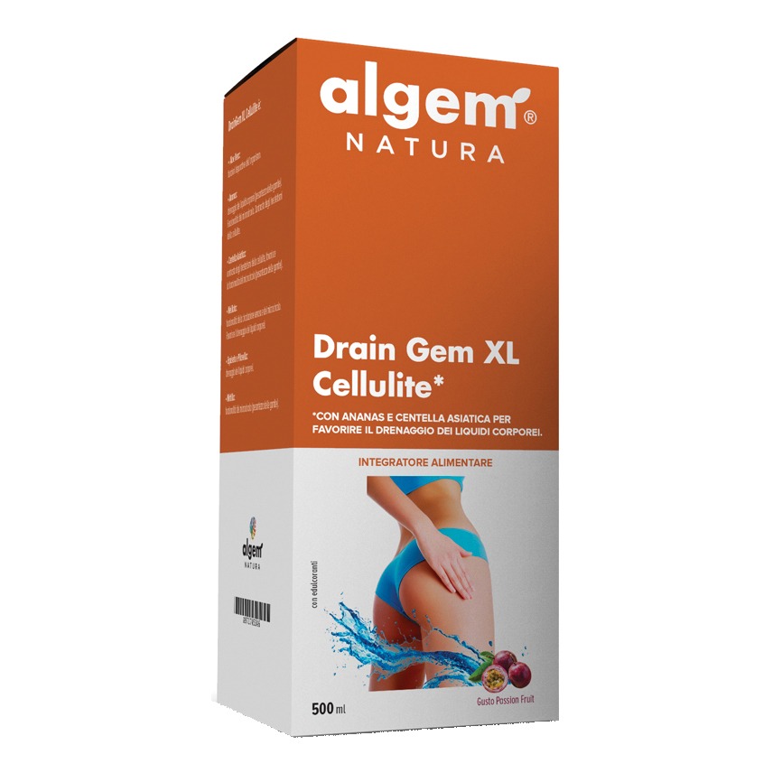 Algem Natura DrainGem XL Integratore Alimentare 500 ml