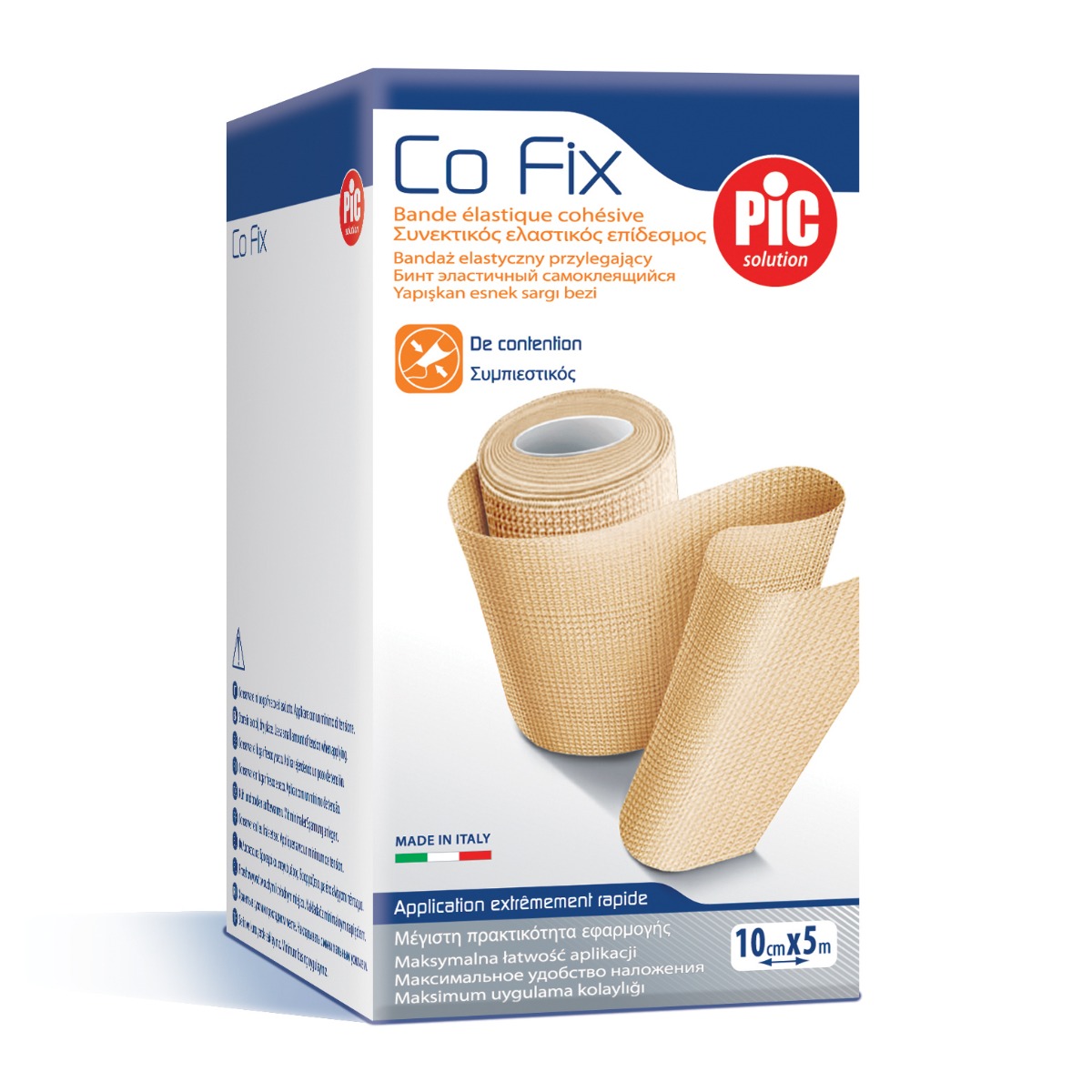Pic Co Fix Benda Elastica Coesiva 10cm x 5m 1 Pezzo