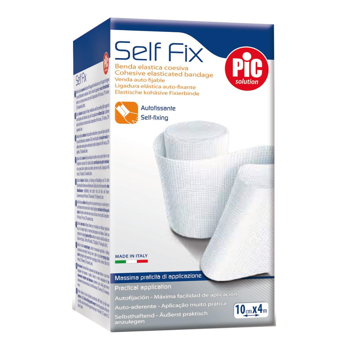 Pic Self Fix Benda Elastica Coesiva Di Fissaggio 6 X 4m