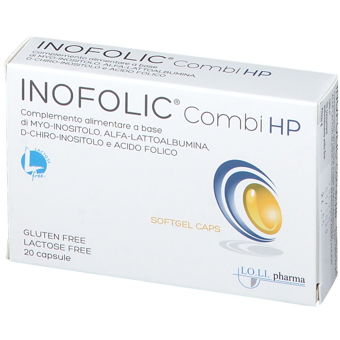 Inofolic Combi HP Integratore Di Acido Folico 20 Capsule