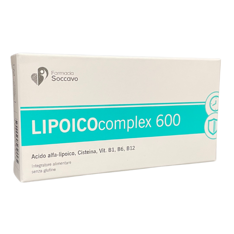 Lipoico complex 30 compresse - integratore antiossidante