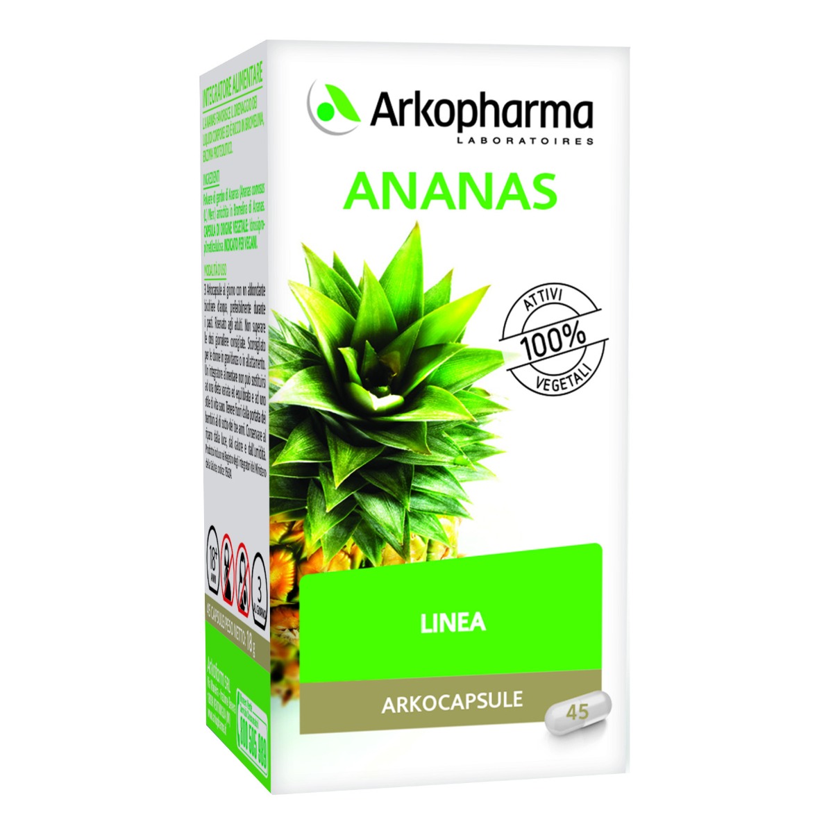 Arkofarm Arkocapsule Arkocapsule Ananas Gambo 45 Capsule