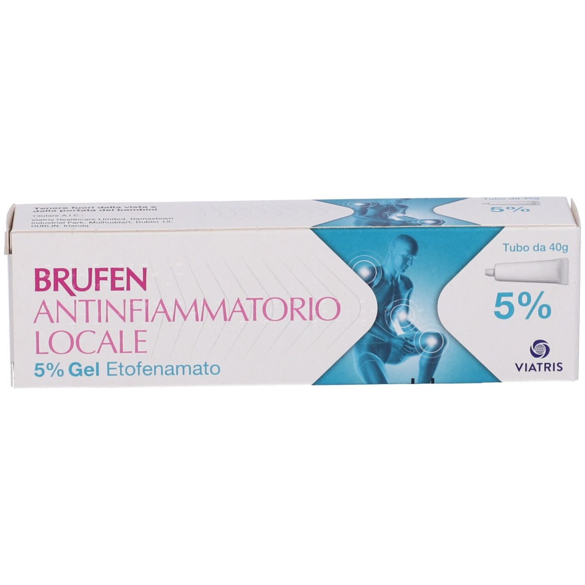 Brufen Antinfiammatorio Locale 5% Gel Tubo 40 g
