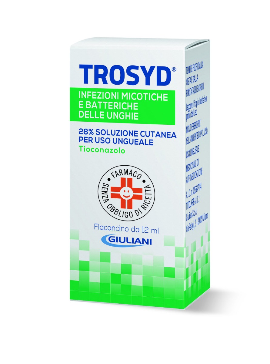 Trosyd 28% Soluzione Cutanea Per Uso Ungueale Tioconazolo 12 ml
