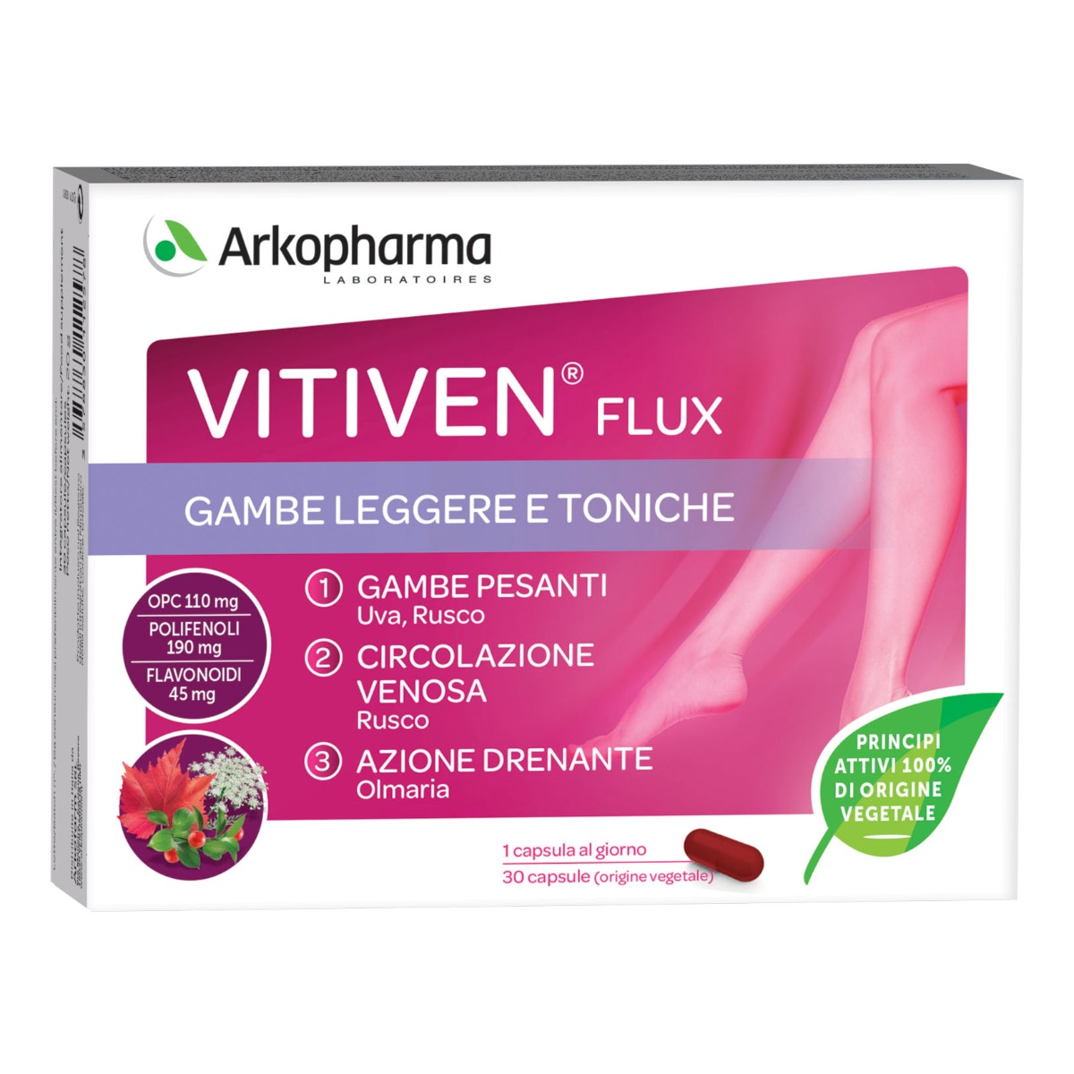 Arkopharma Vitiven Flux 30 Capsule