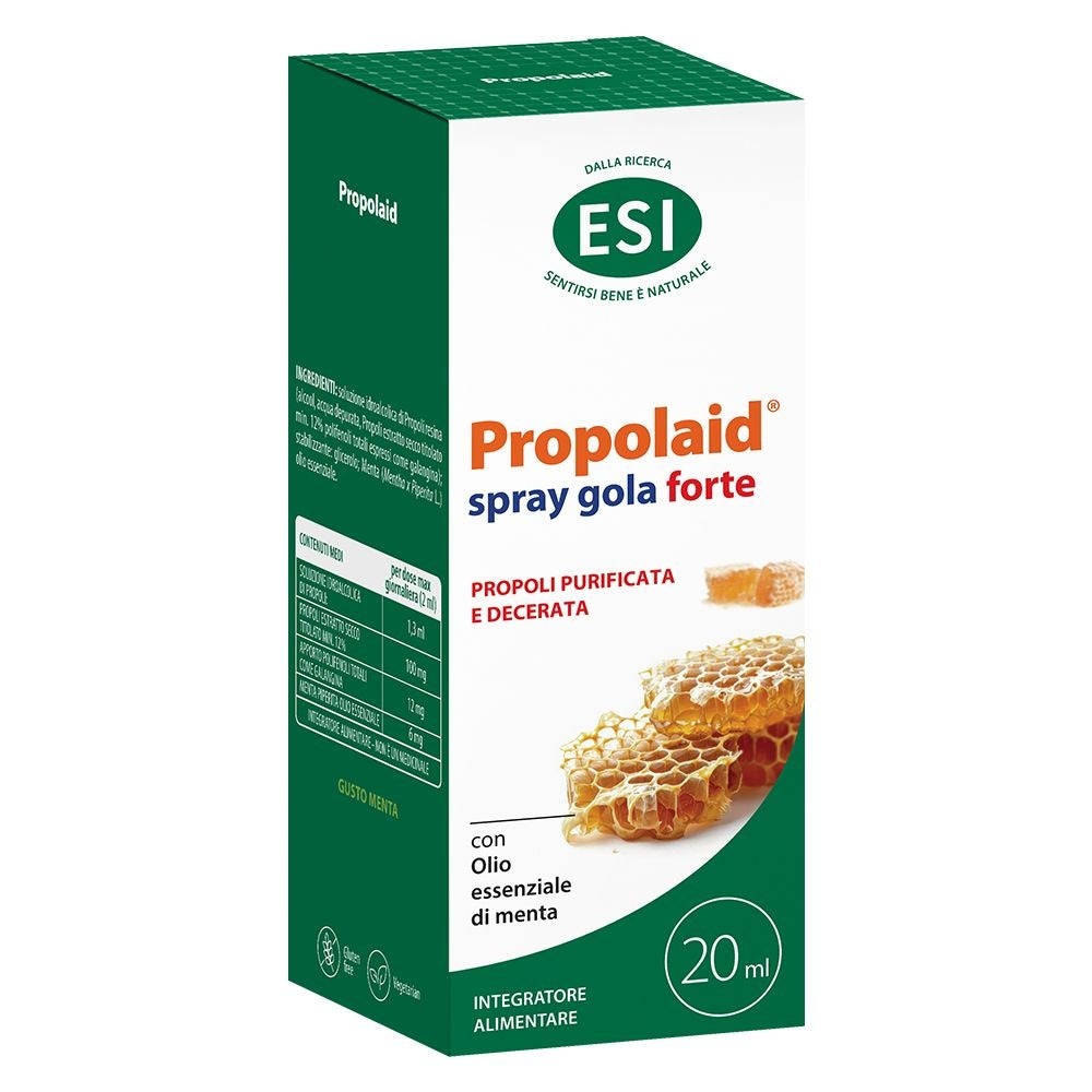 Esi Propolaid PropolGola Forte Spray Integratore Benessere Gola Menta 20 ml
