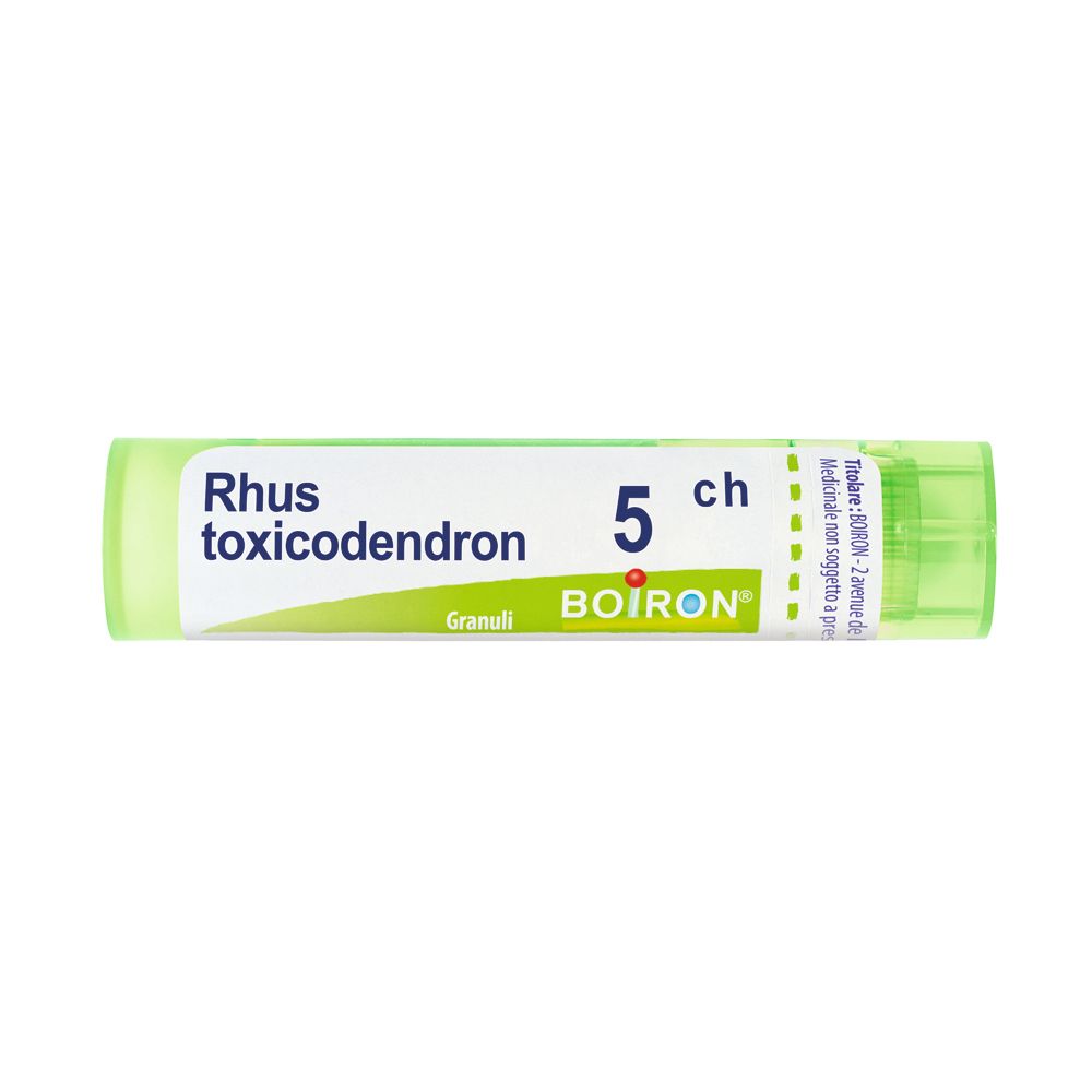 Rhus Toxicodendron 5Ch Granuli Multidose Boiron 80gr 4g