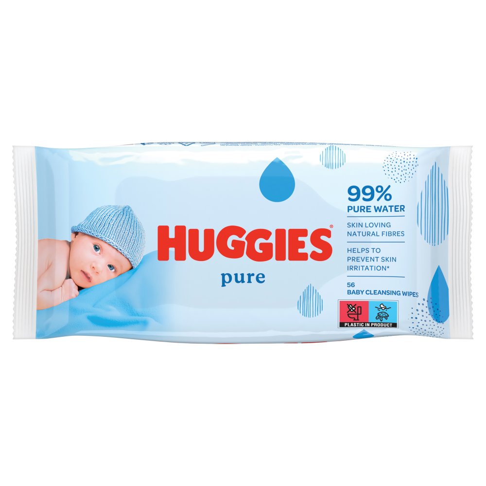 Huggies Pure Salvietta Singola 12 pezzi