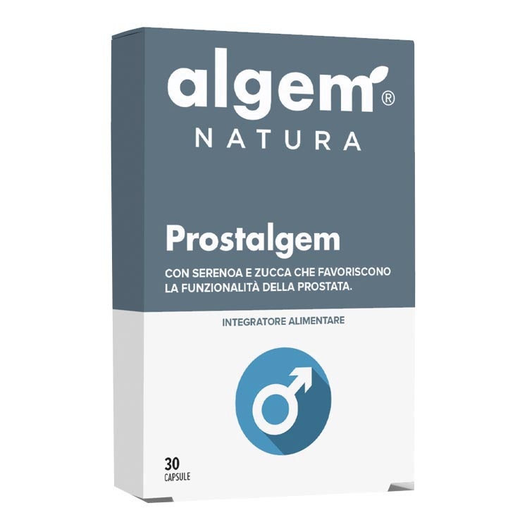 Algem Prostalgem Integratore Vie Urinarie 30 Capsule