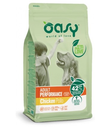 Oasy Cane Lifestage Adulto Performance Pollo 12 Kg New Pack