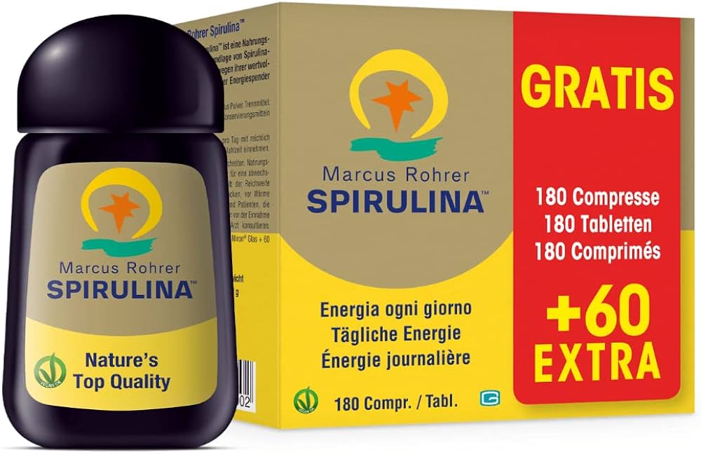 Spirulina Marcus Rohrer 60 Compresse