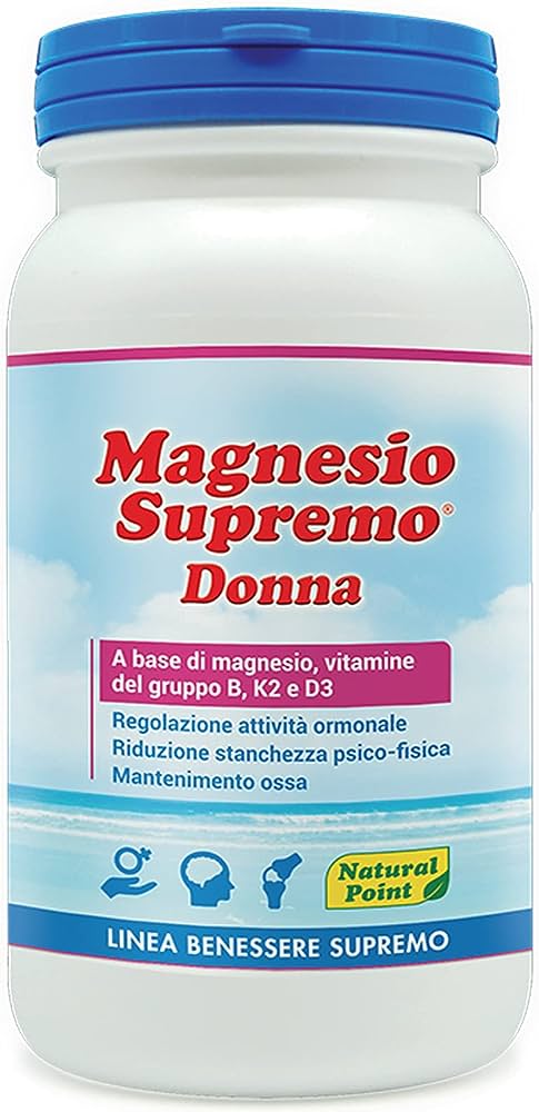 Magnesio Supremo Donna Integratore di Magnesio e Vitamine 150 g