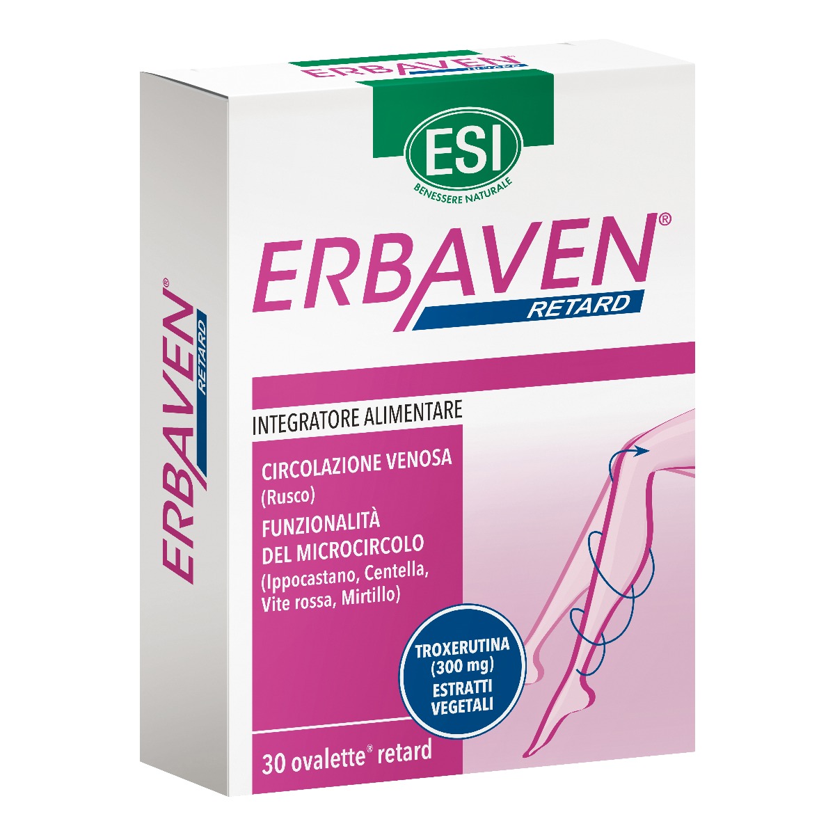 Esi Erbaven Retard Integratore Gambe Pesanti 30 Ovalette