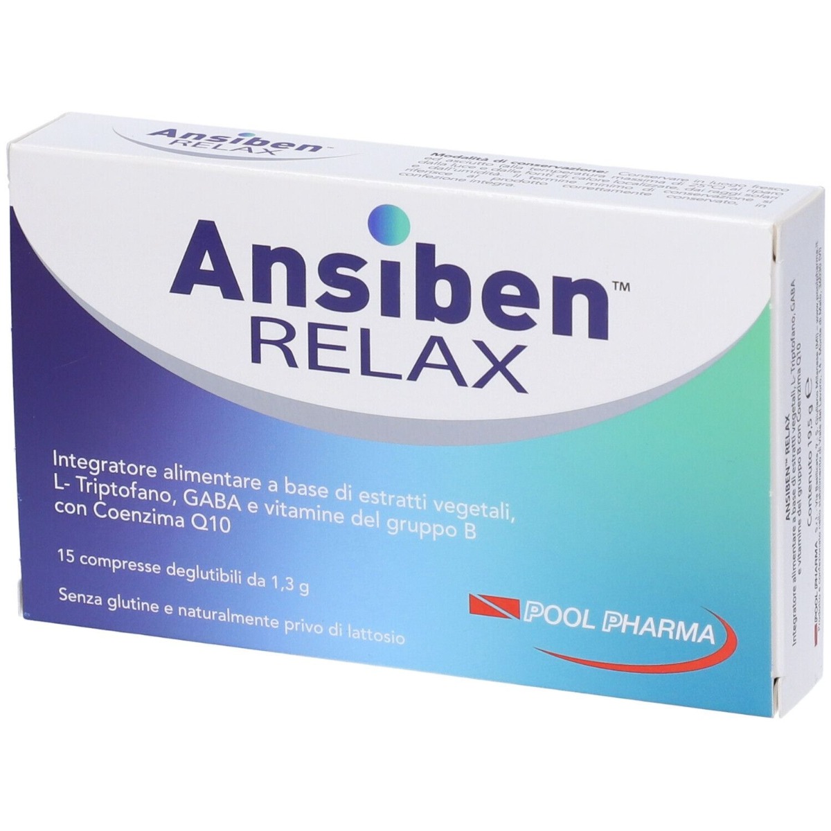 Pool Pharma Ansiben Relax 15 Compresse