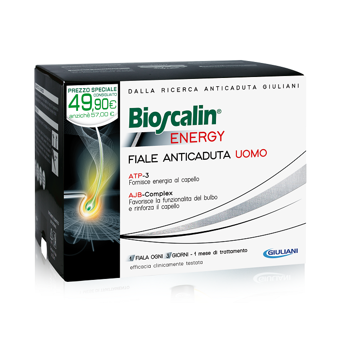 Bioscalin Energy 10 Fiale Anticaduta