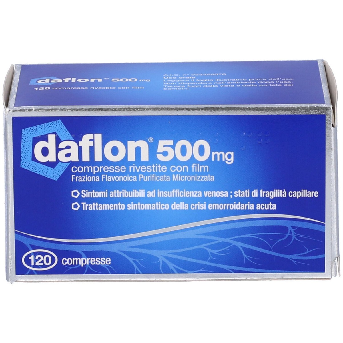 Daflon 500 mg 120 Compresse Rivestite Con Film