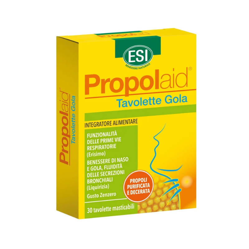 Esi Propolgola Zenzero 30 Tavolette Masticabili