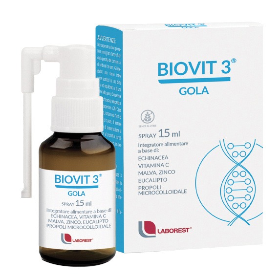 Biovit3 Gola Spray Orale 15 ml