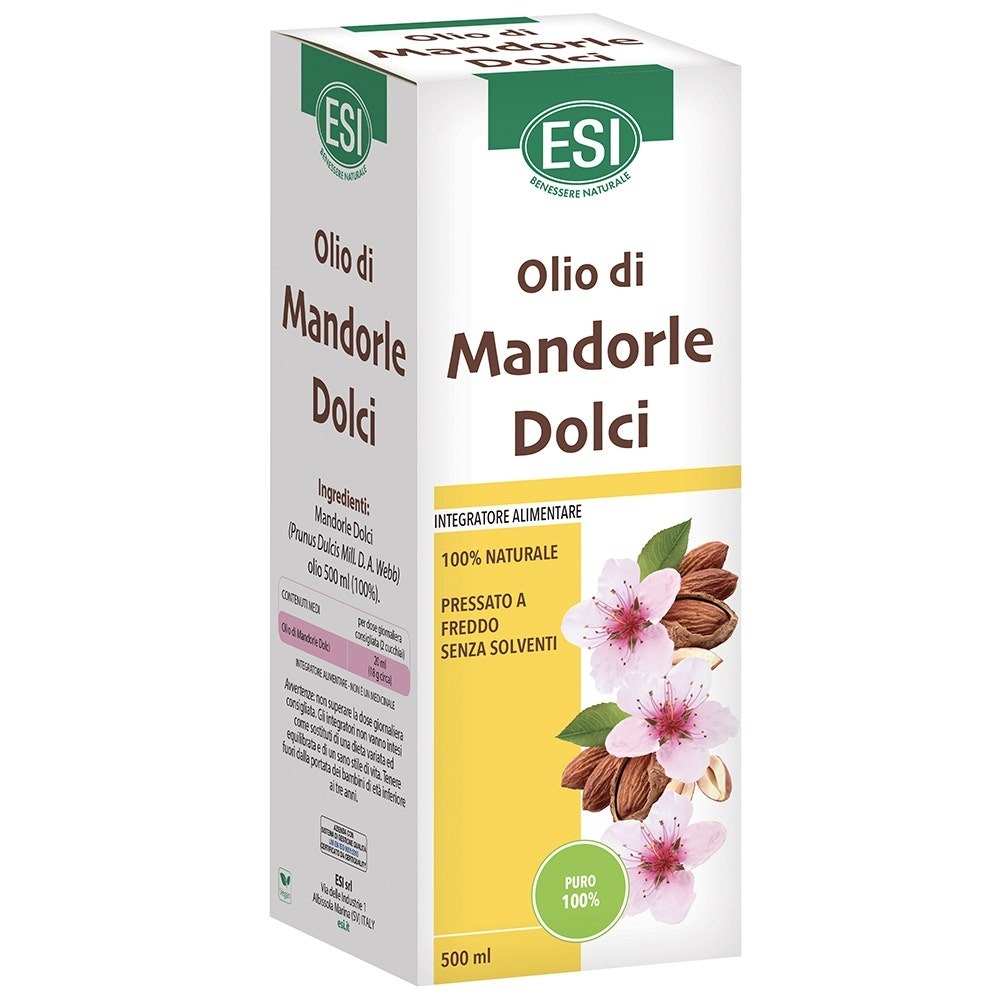 Esi Olio Di Mandorle Dolci Pressato A Freddo Senza Solventi. 100% Naturale 500 Ml - Immagine 10