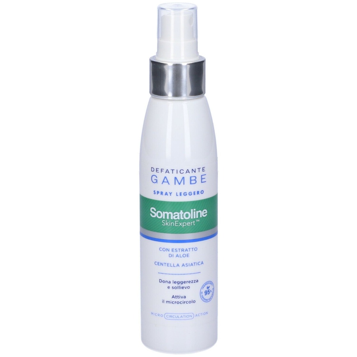 Somatoline Cosmetic Spray Defaticante Gambe 125 ml