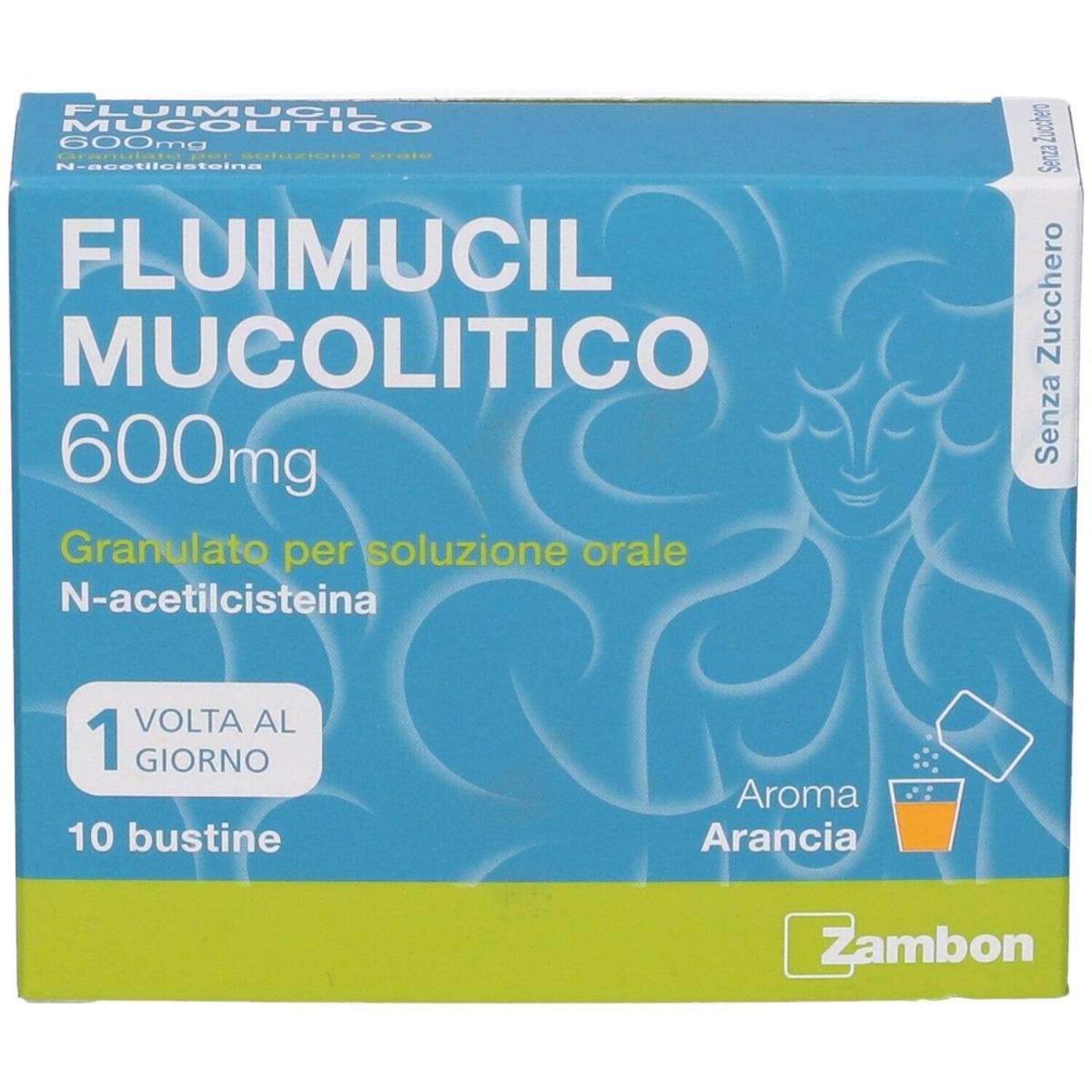 Fluimucil Mucolitico 10 Bustine Orali 600mg