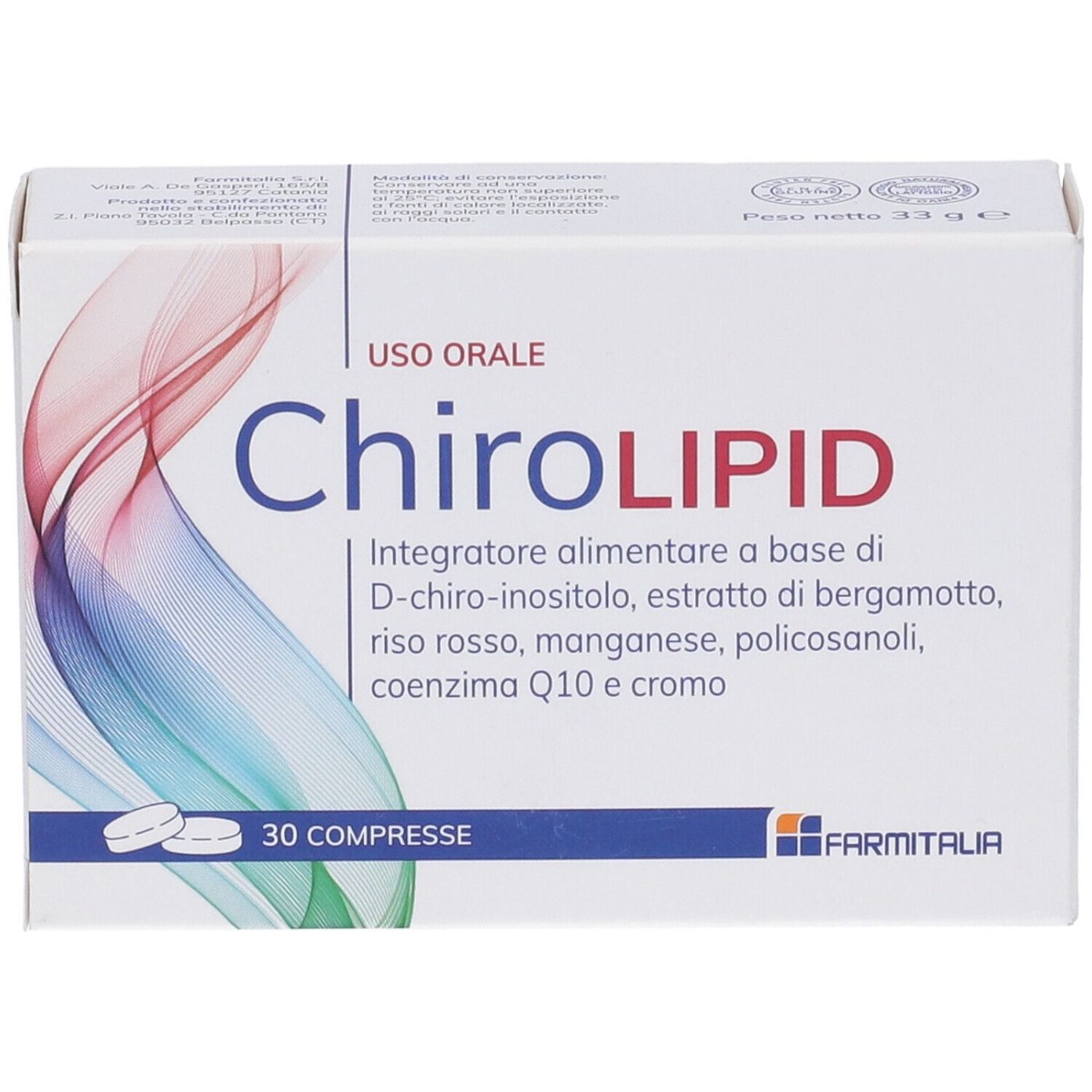 Chirolipid 30 Compresse