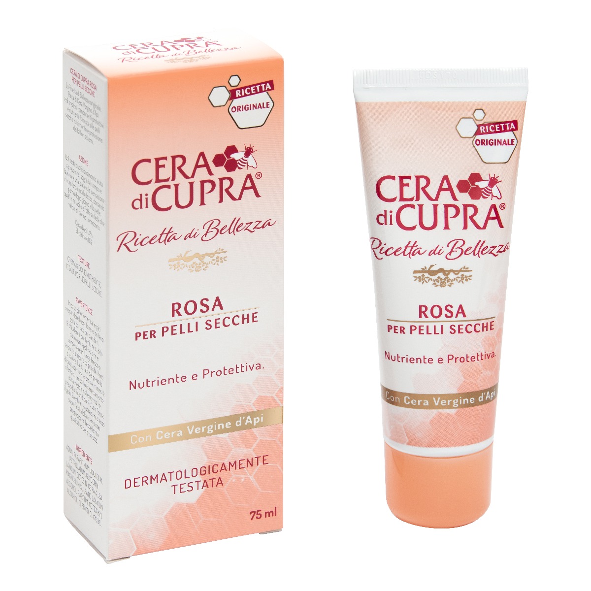 Rosa Pelle Secca Crema Nutriente Tubo