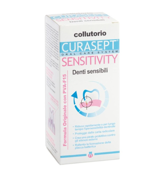 Curasept Sensitivity Collutorio Denti Sensibili 200 ml
