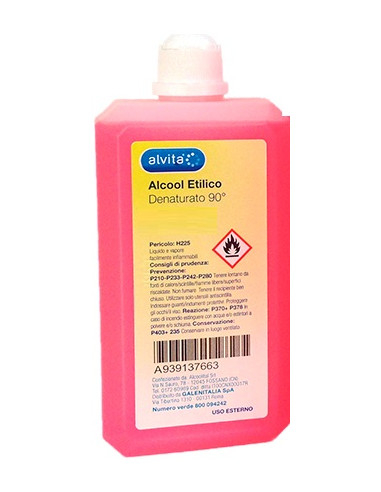 Alvita Alcool Etilico Denaturato 90,1% 250 ml