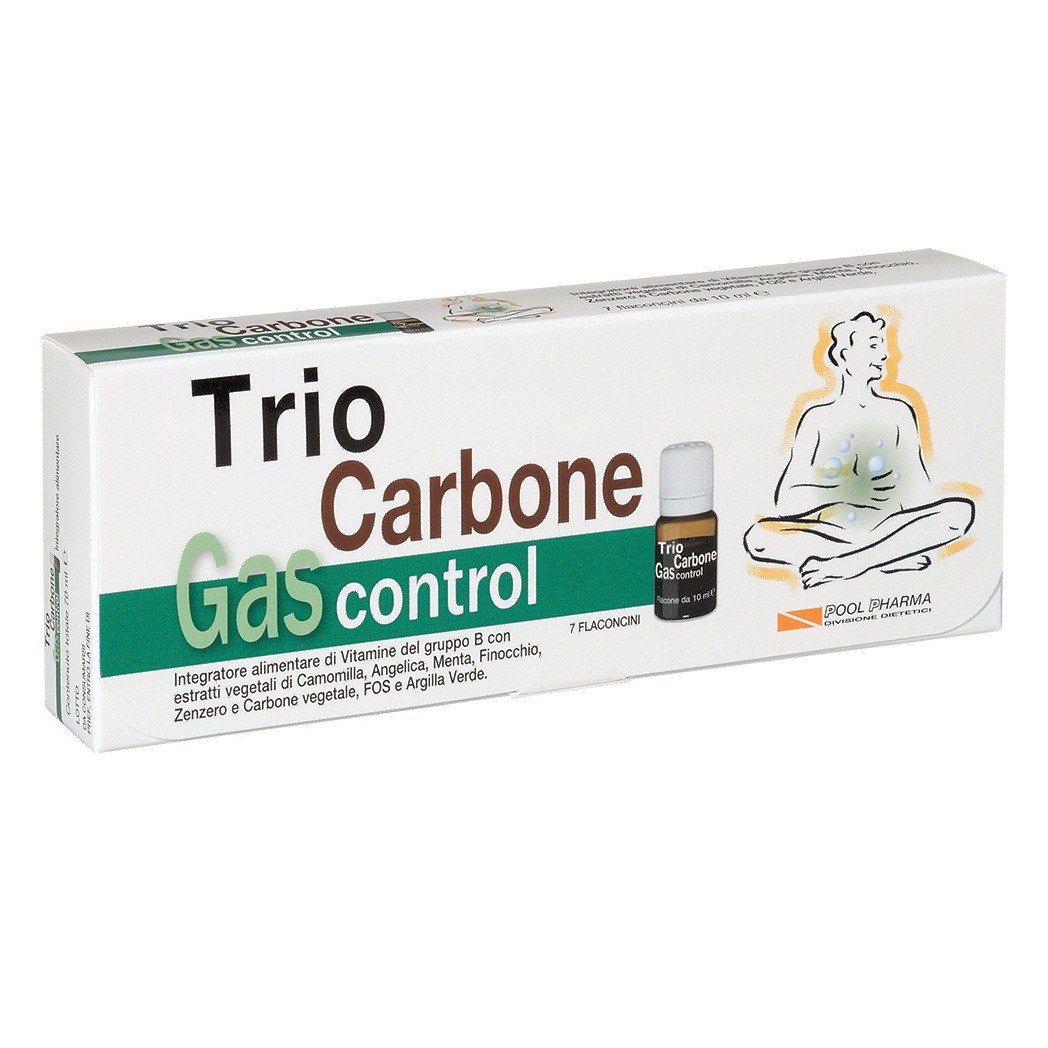 Trio Carbone Gas Control 7 Flaconcini