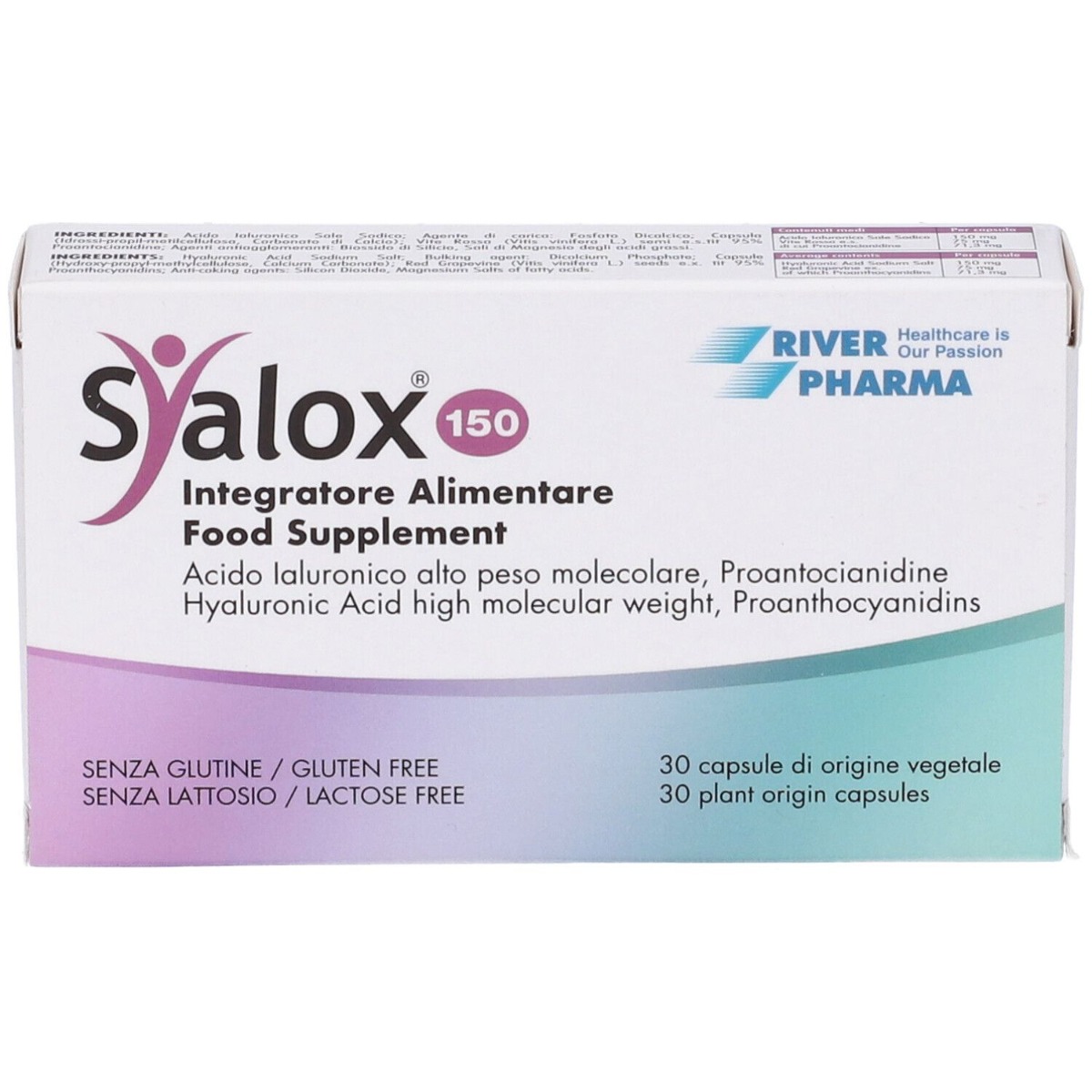 Syalox 150 integratore Articolazioni e Pelle 30 Capsule