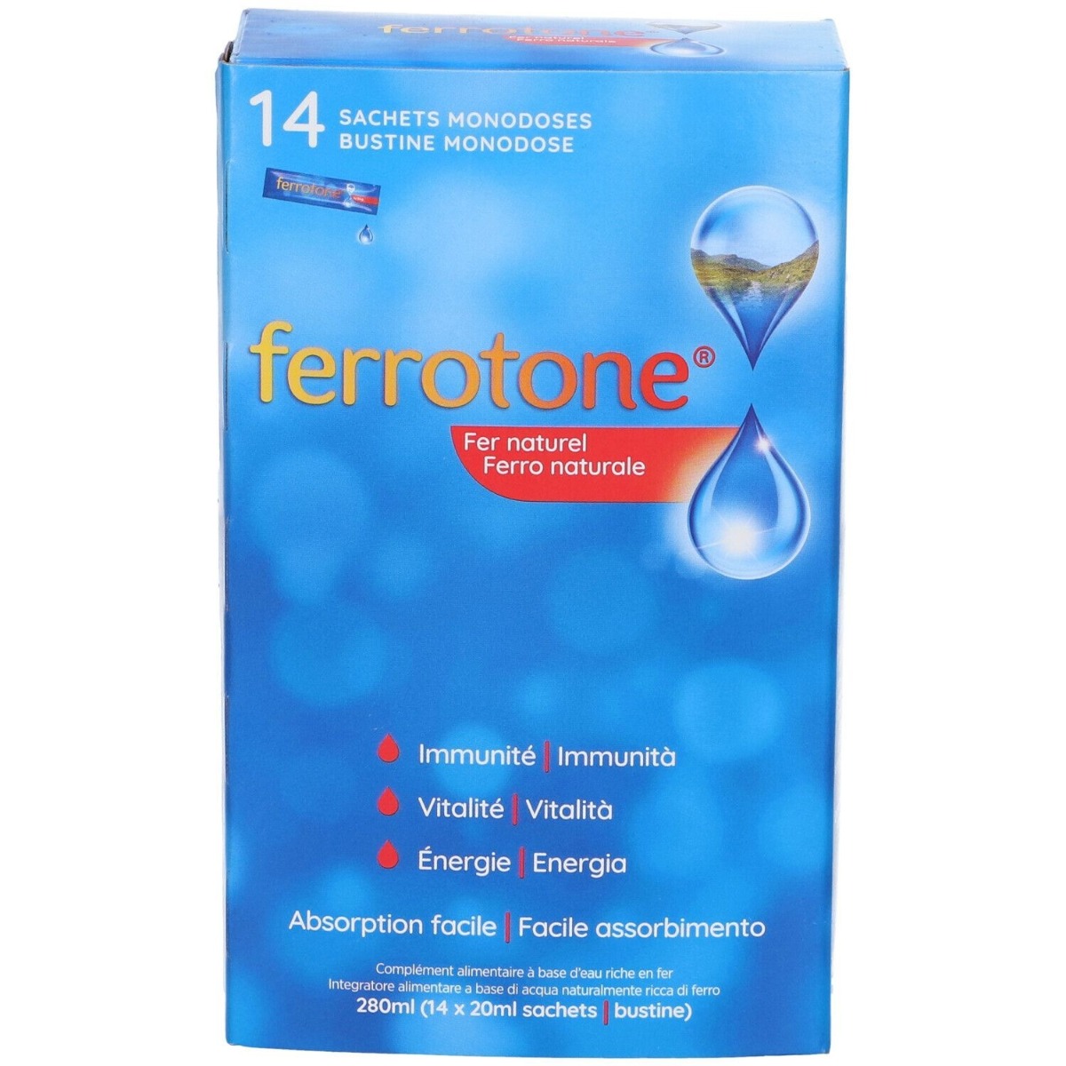 Ferrotone Integratore Di Ferro 14 Bustine