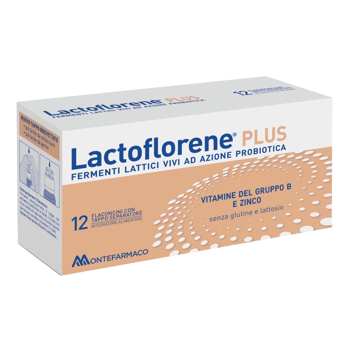 Lactoflorene Plus Fermenti Lattici Vivi ad Azione Probiotica 12 Fla...