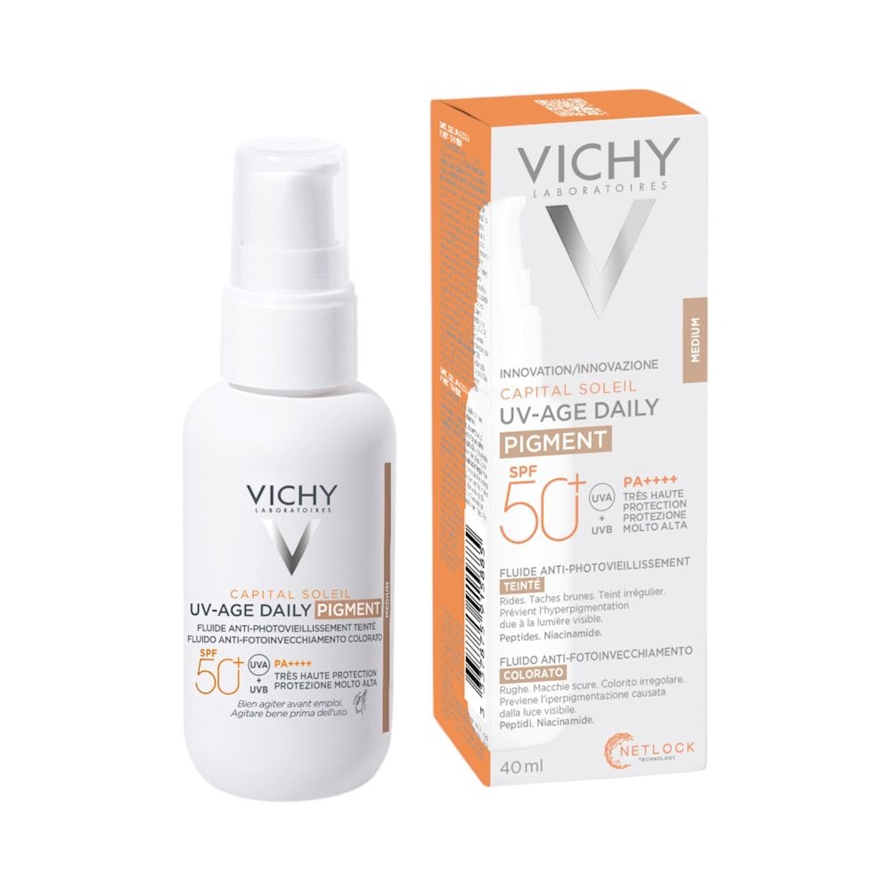 Vichy Capital Soleil UV-Age Pigmento Medio SPF50+ 40 ml