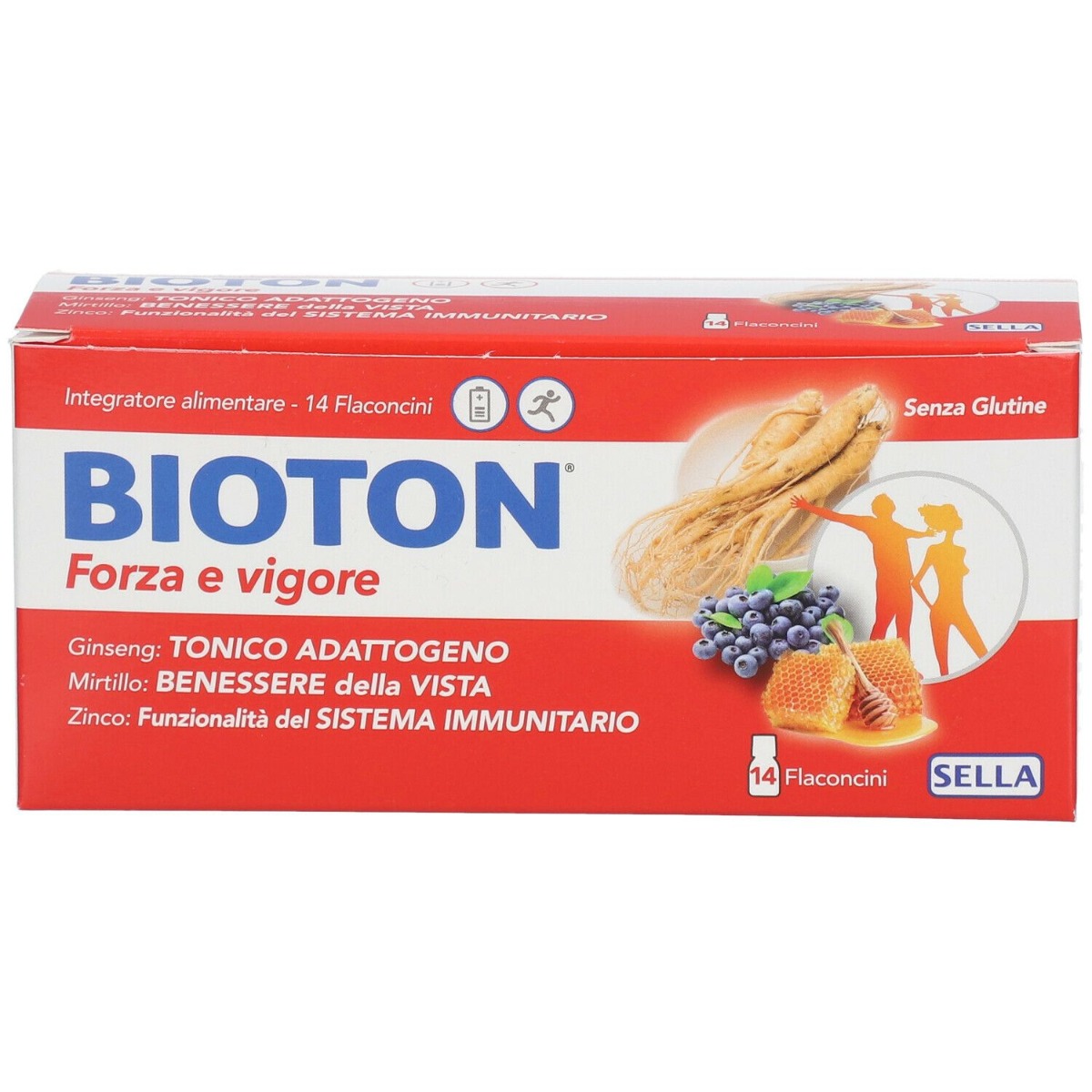 Bioton Forza e Vigore Integratore Tonico Energetico 14 Flaconcini