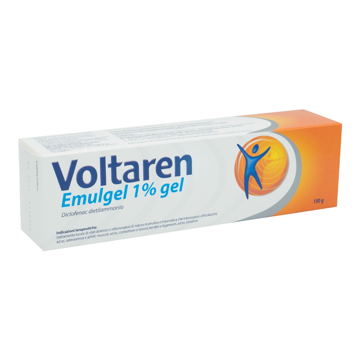 Voltaren Emulgel 1% Antinfiammatorio Diclofenac Dolori Muscolari Dolori Articolari 100g