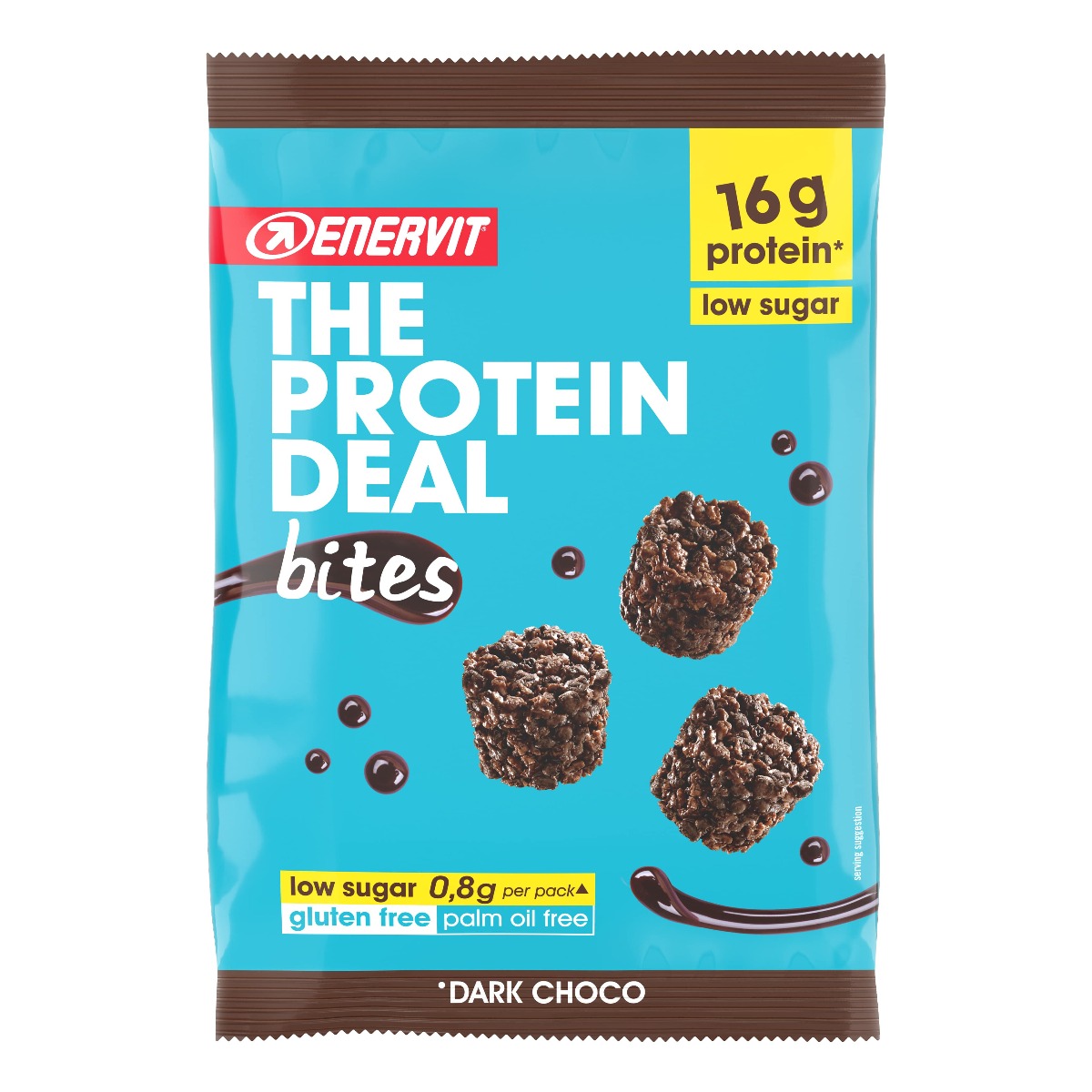 Enervit Bites Snack Proteico Cioccolato Fondente 53 g