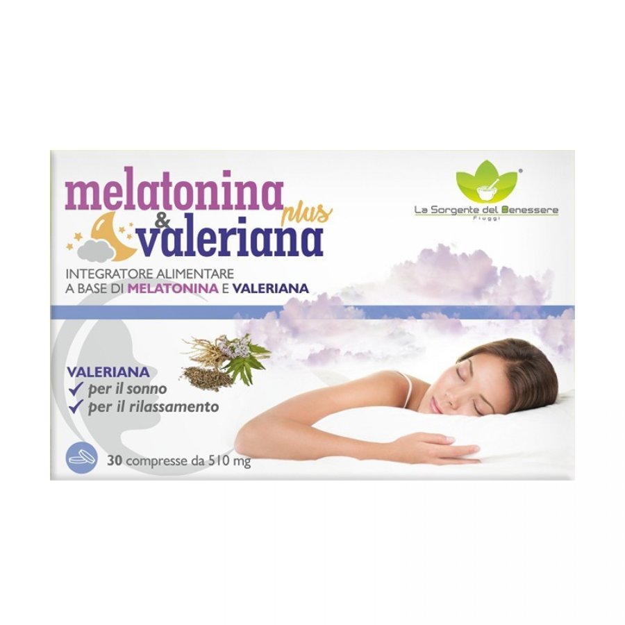 Melatonina Plus Valeriana 30 Compresse