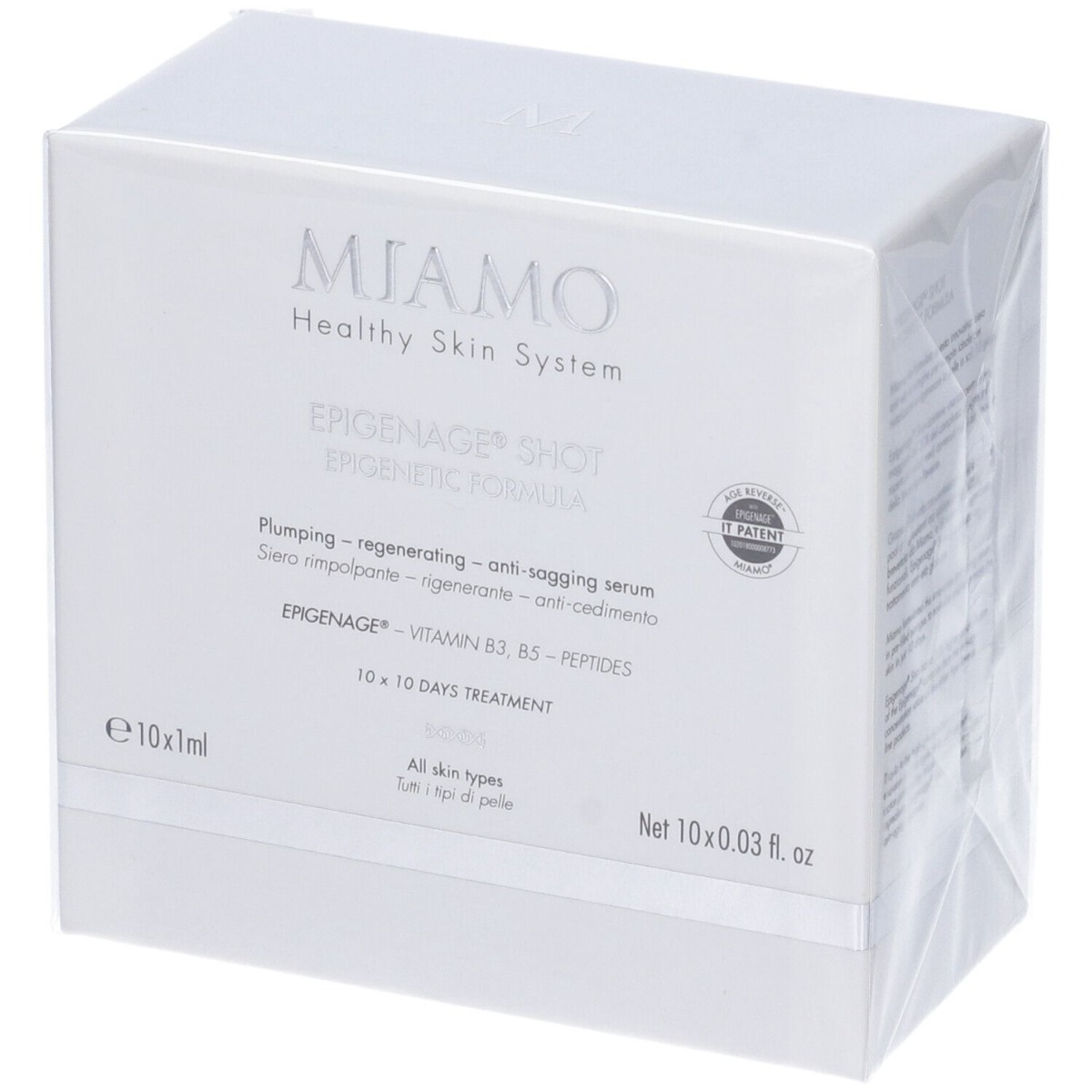Miamo Age Reverse Epinage Shot 10 Siringhe da 1 ml