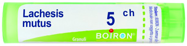 Boiron Lachesis Mutus 5CH Granuli 4 g