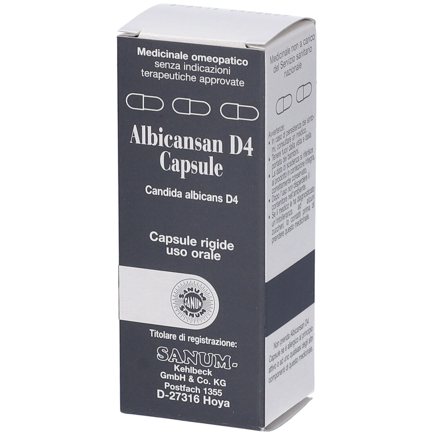 Albicansan D4 20capsule Sanum