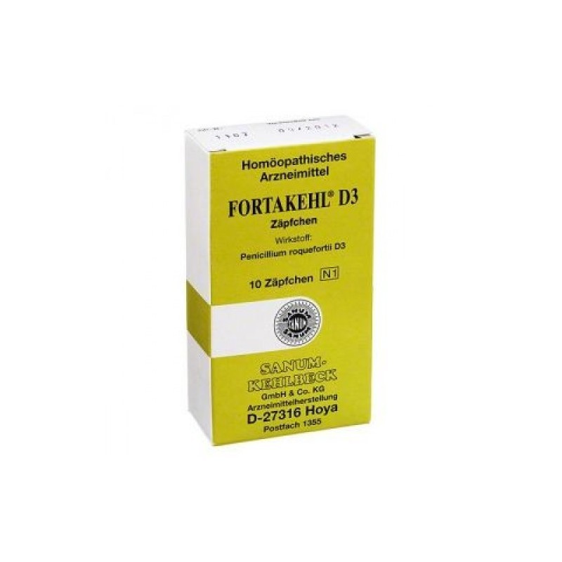 Sanum Fortakehl D3 10 Supposte