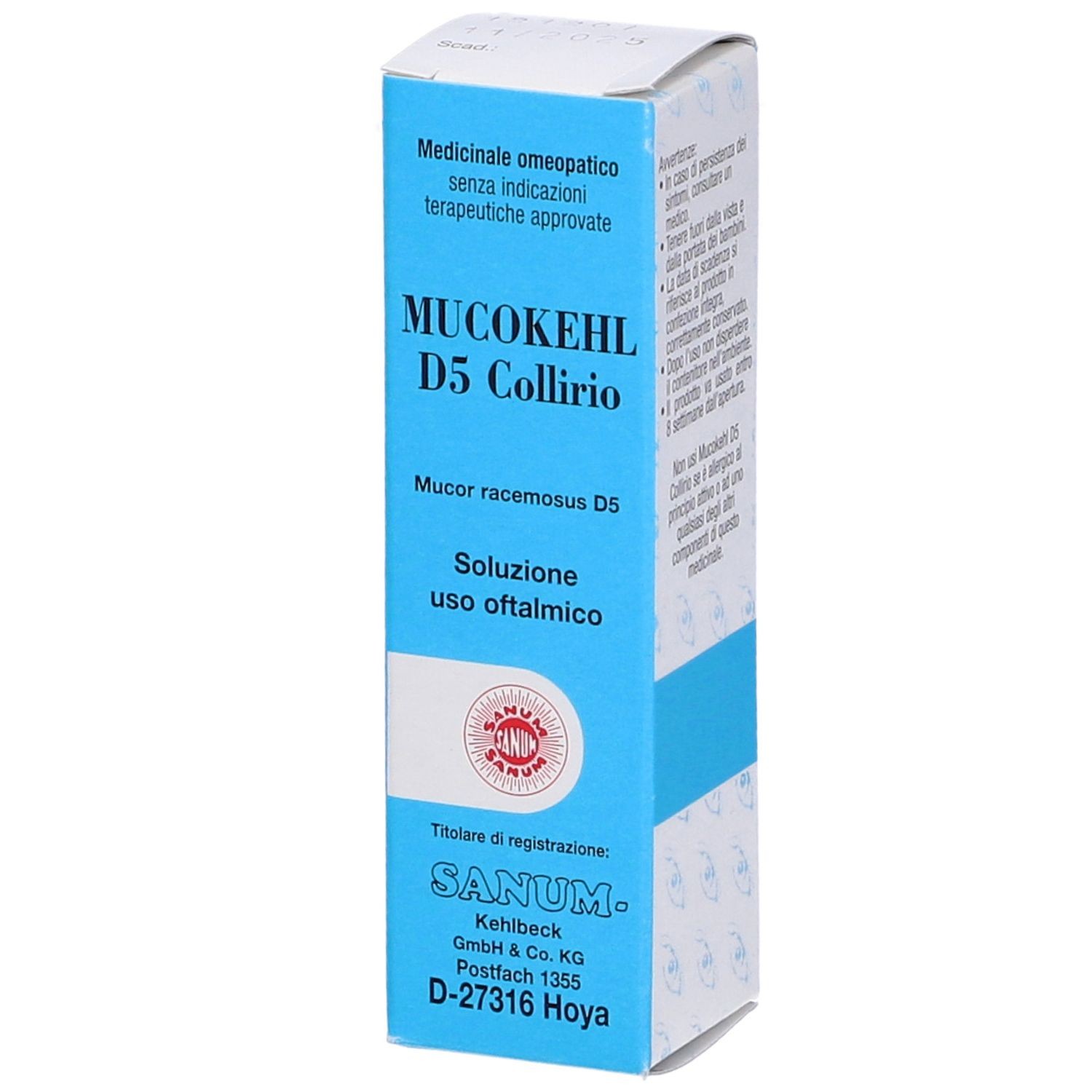 Mucokehl d5 collirio 5ml sanum