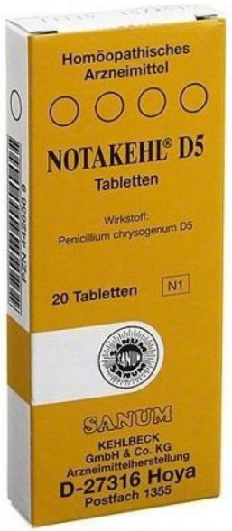 Notakehl D5 20compresse Sanum