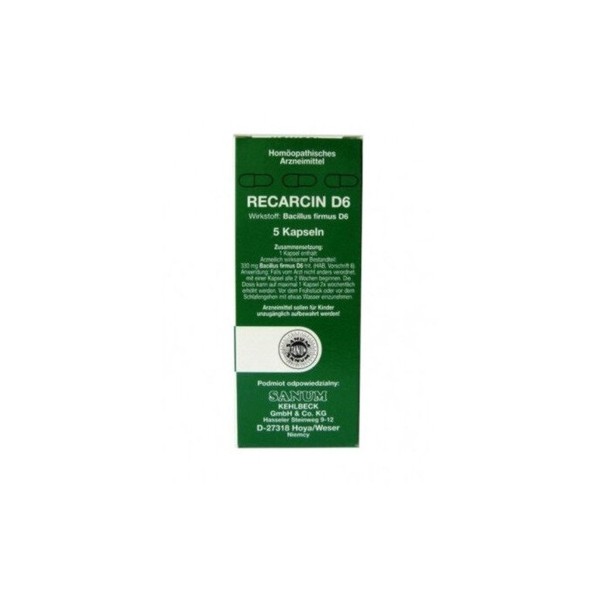 Recarcin D6 5capsule Sanum