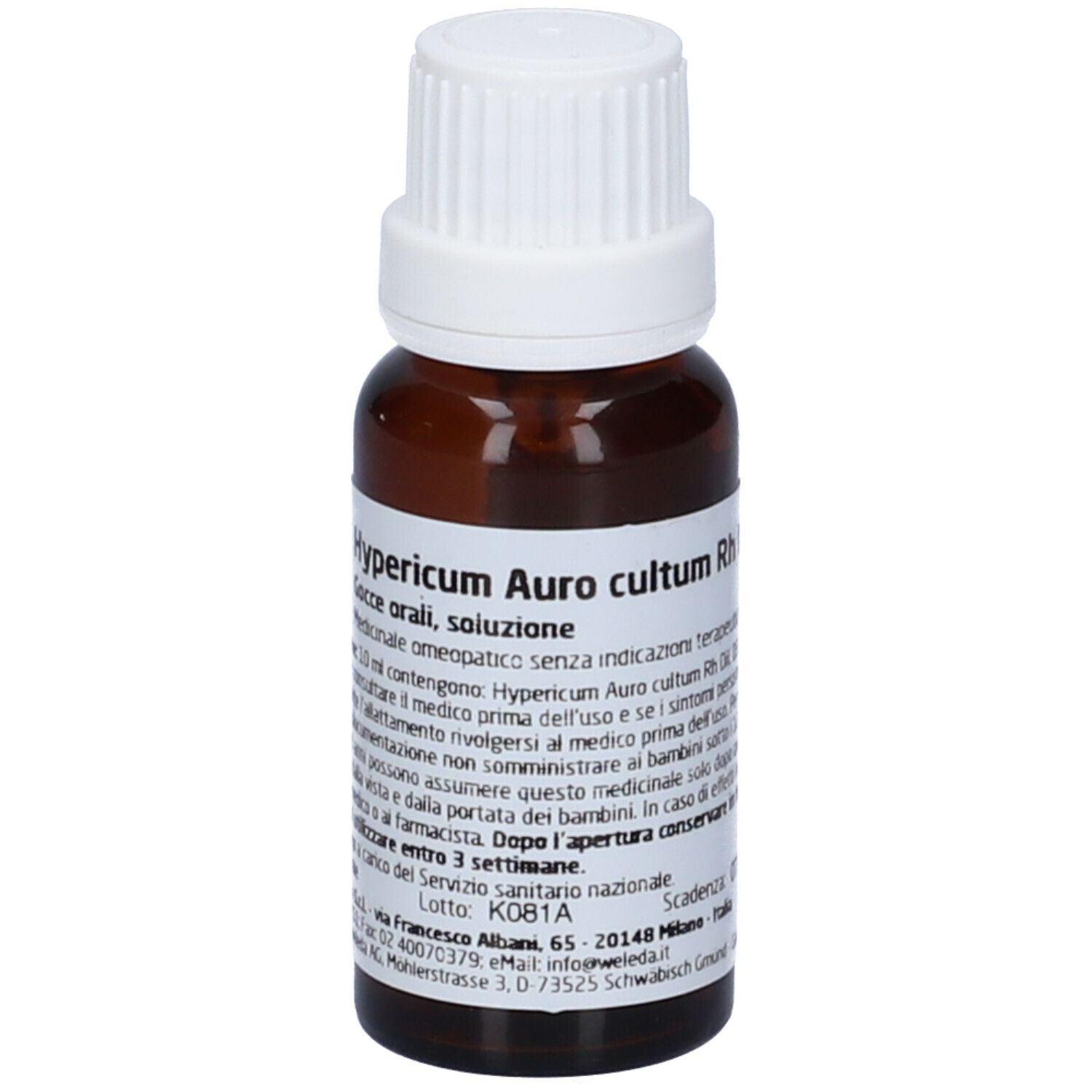 Hypericum auro rh d3 dil 20m we