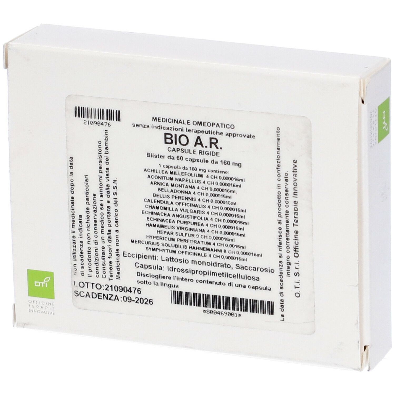 Bioar Comp 60 Capsule Oti