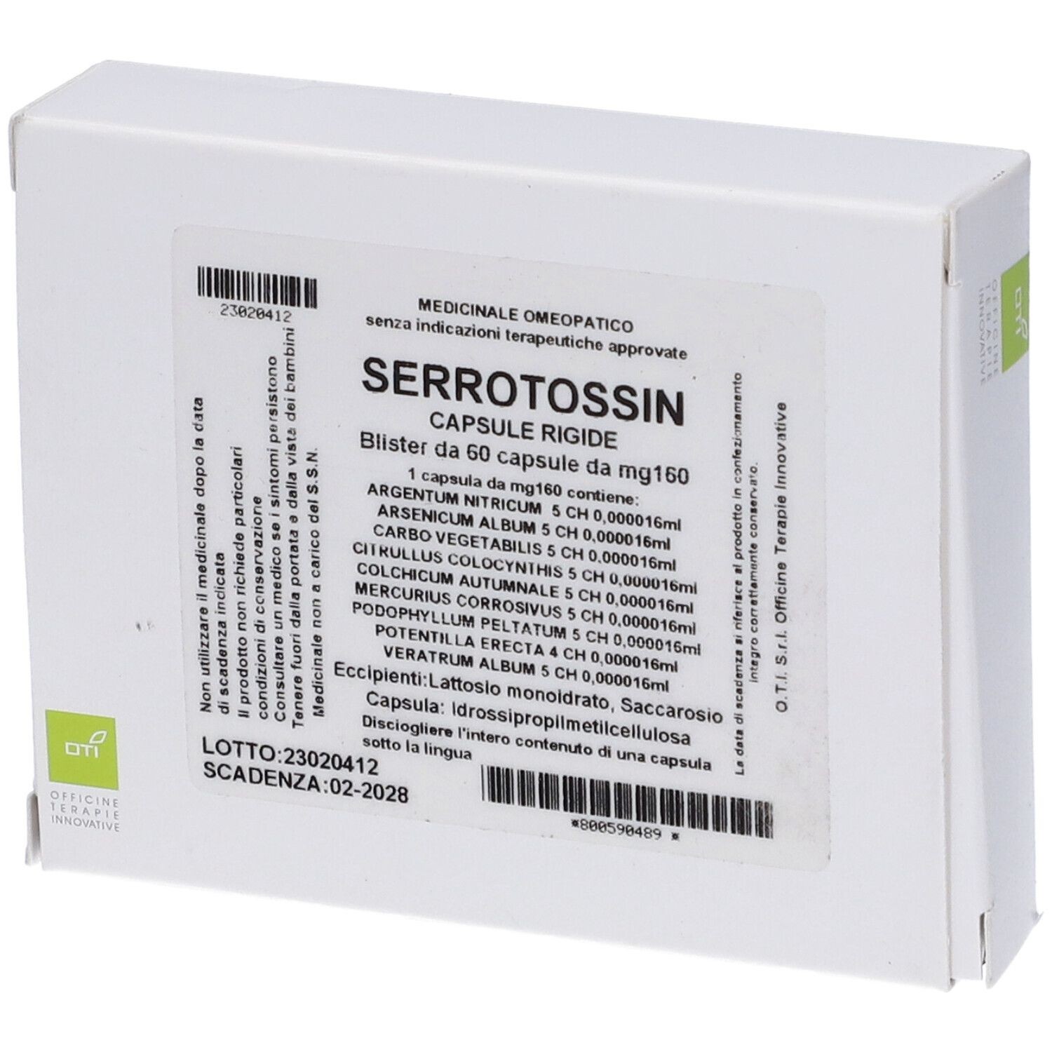 Serrotossin Composto 60capsule